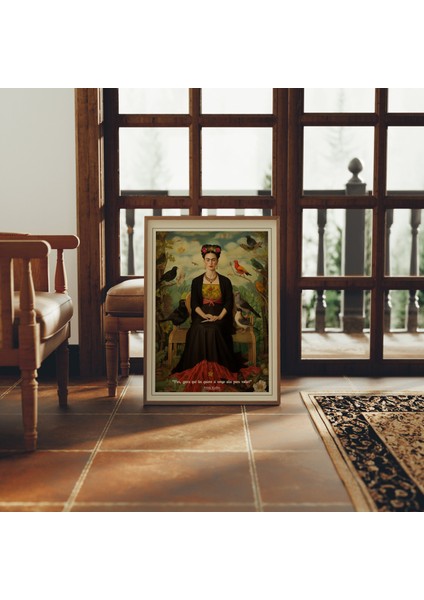 Frida Kahlo, Meksika Sanatı, Ünlü Sanatçı Baskıları, Frida Kahlo, Feminist Sanat