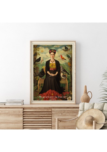 Frida Kahlo, Meksika Sanatı, Ünlü Sanatçı Baskıları, Frida Kahlo, Feminist Sanat fırsatları