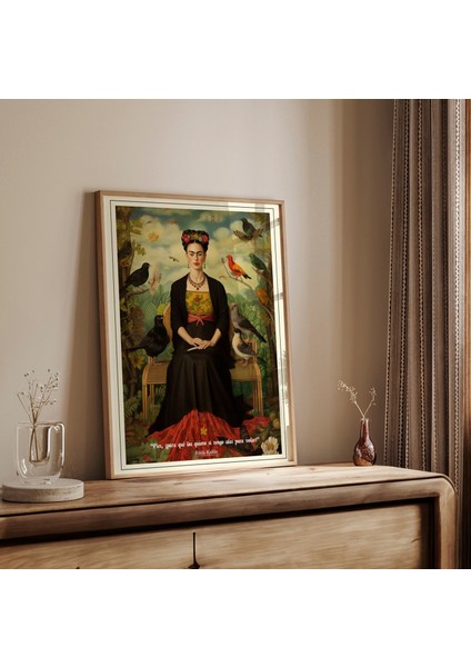 Frida Kahlo, Meksika Sanatı, Ünlü Sanatçı Baskıları, Frida Kahlo, Feminist Sanat