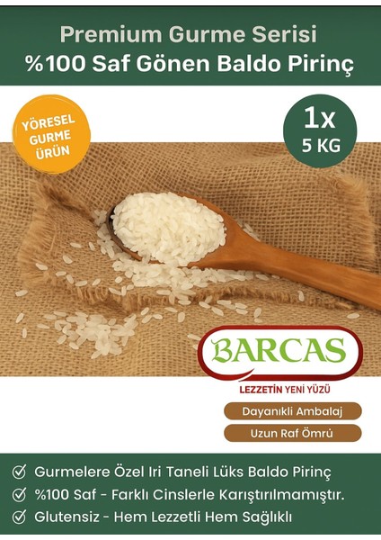 5 kg Gönen Baldo Pirinç fiyatları