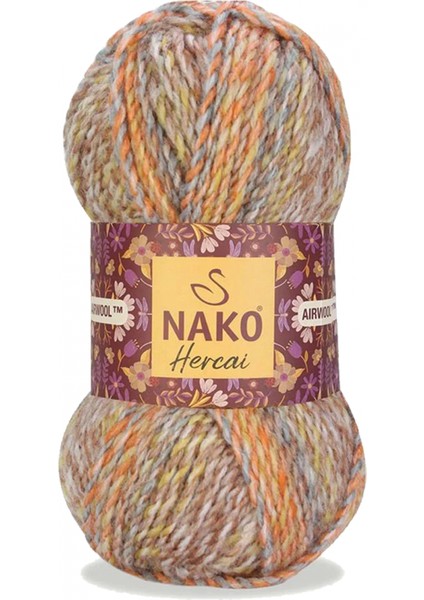 5 Adet Hercai Ebruli Hırka Kazak Atkı Bere El Örgü Ipi Yünü 76035 fiyatları