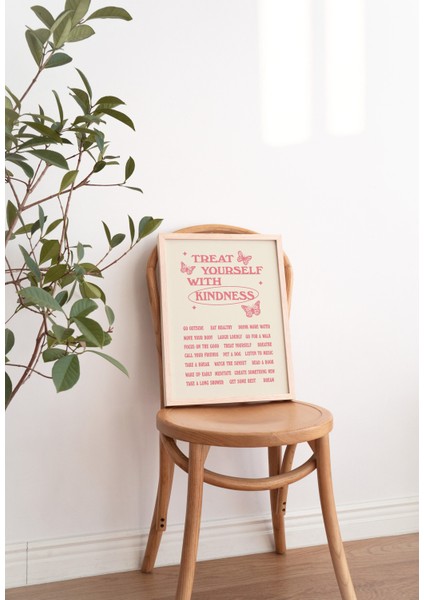 Olumlama Duvarı, Estetik Poster, Olumlu Olumlamalar, Retro Dekor modelleri