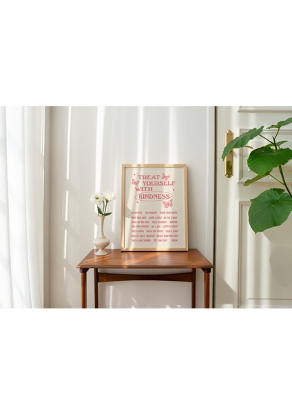 Olumlama Duvarı, Estetik Poster, Olumlu Olumlamalar, Retro Dekor fırsatları