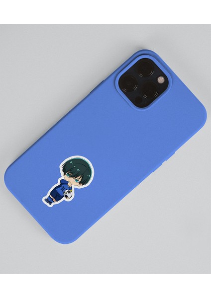 Bluelock-Rin Itoshi-Parlak Kağıt -2li Sticker Set-Telefon Süsleme Blue Lock Etiket fırsatları