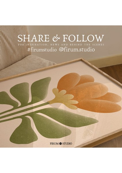 Toprak Tonlarında Boho Çiçek Duvar Sanatı fiyatları