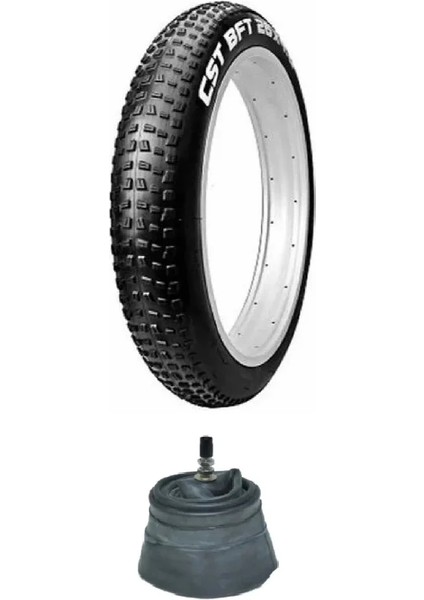 20 Jant 20X4.0 (100-406) Fat Bike Dış Lastiği Bft C1752 + Anlas Iç Lastik Seti