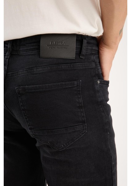 Erkek Regular Likralı Esnek Kot Pantolon Jean - %98 Pamuk %2 Lycra fiyatları