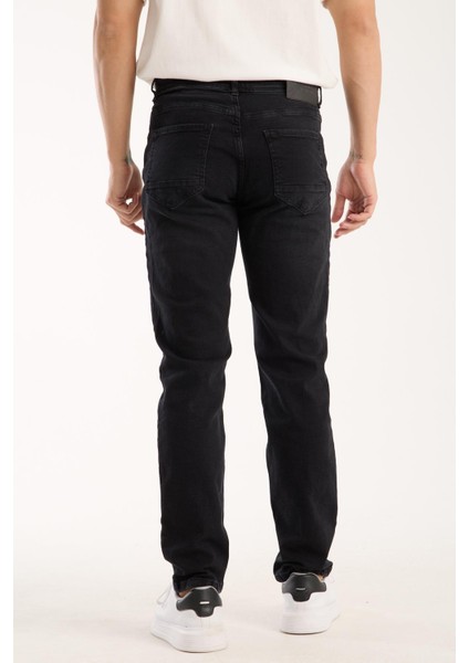 Erkek Regular Likralı Esnek Kot Pantolon Jean - %98 Pamuk %2 Lycra indirimleri
