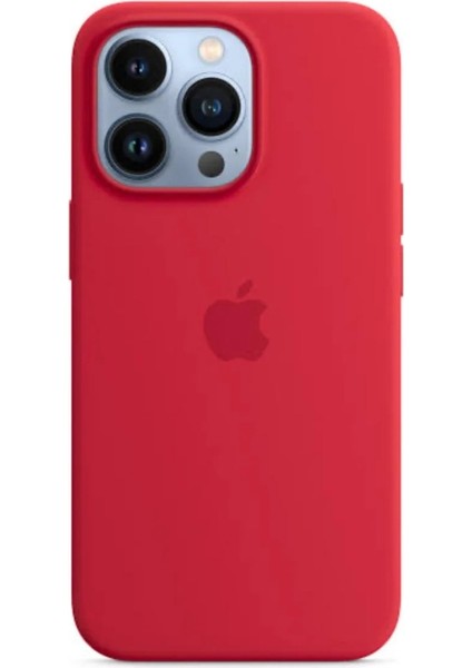 Iphone 13 Pro Logolu Içi Kadife Lansman Kılıf