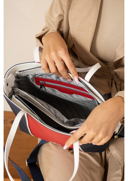 Kadın Büyük Boy Lüks El ve Omuz Çantası Ebat 24 x 33 cm modelleri