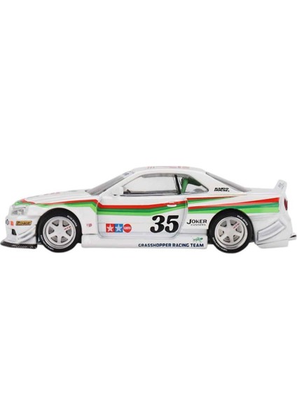 167 Nissan Skyline Gt-R (R34) Tamıya x Kaıdo House "the Grasshopper" V1 1/64 Model Araba modelleri