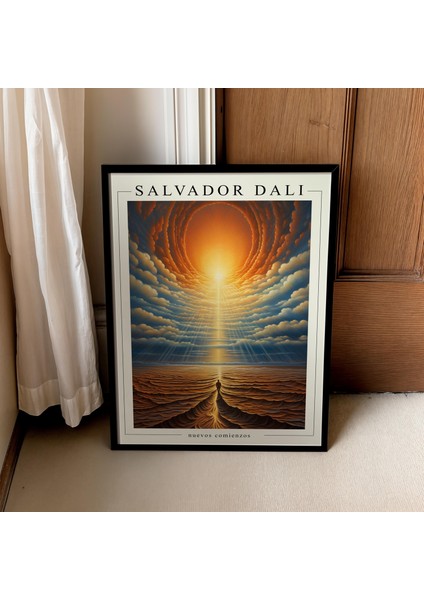 Salvador Dali Yeni Başlangıçlar Posteri, Salvador Dali, Gerçeküstü Resim, Sergi Posteri modelleri