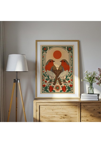 Avrupa Robin: Vintage Botanik Halk Sanatı ( ) fiyatları