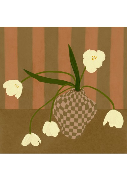 Beyaz Laleler Tablosu, Eklektik Sanat fiyatları