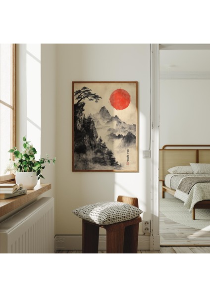 Geleneksel Japon Poster, Japon Boho Duvar Sanatı, Vintage Japon Sanatı, Baskılar fırsatları