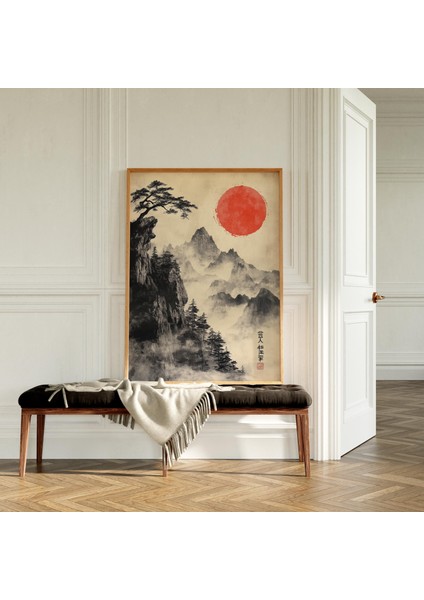 Geleneksel Japon Poster, Japon Boho Duvar Sanatı, Vintage Japon Sanatı, Baskılar