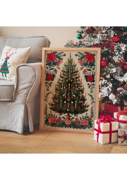 Iskandinav Noel Ağacı: Halk Sanatı Tatil Dekoru ( & )