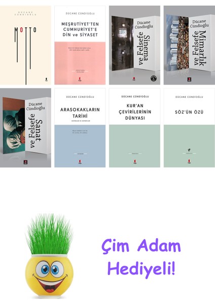 Dücane Cündioğlu 8 Kitap Seti + Çim Adam Hediye