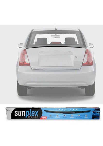 Sunplex Hyundai Accent Era Bagaj Üstü Spoiler Piano Black