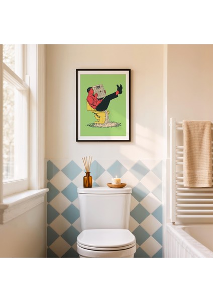 Komik Banyo Sanatı: Retro Tuvalet Gazetesi (, / Dosya) fiyatları