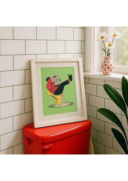 Komik Banyo Sanatı: Retro Tuvalet Gazetesi (, / Dosya) fırsatları