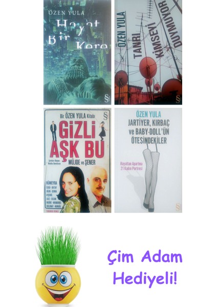 Özen Yula 4 Kitap Seti + Çim Adam Hediye