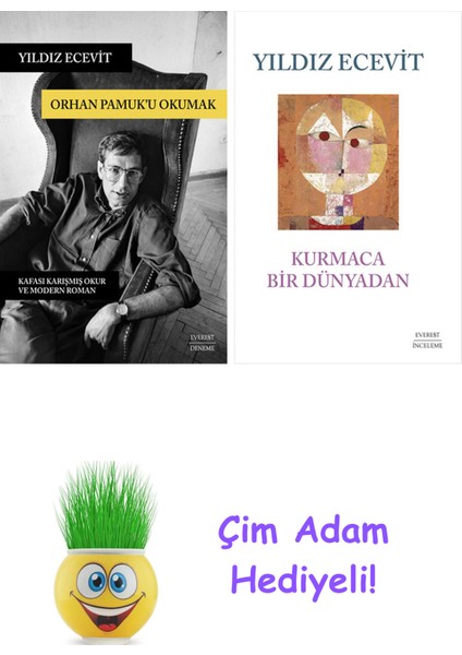 Yıldız Ecevit 2 Kitap Seti + Çim Adam Hediye