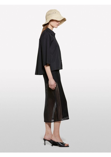 Kroşe Astarlı Uzun Pareo Kadın Siyah Etek - 325P60FSW800Q fiyatları