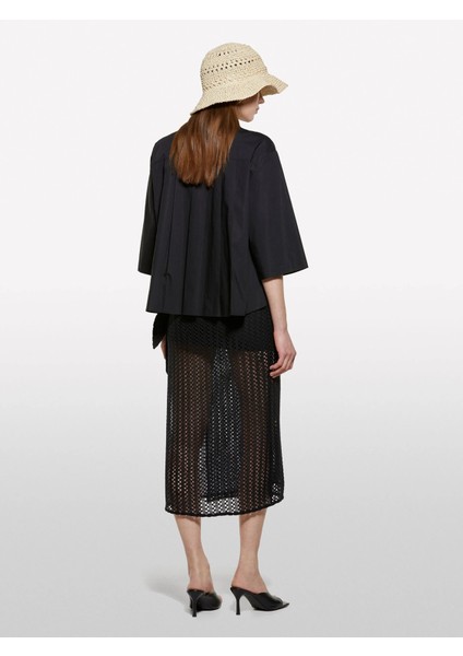 Kroşe Astarlı Uzun Pareo Kadın Siyah Etek - 325P60FSW800Q modelleri