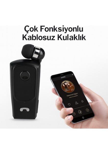 YK24 Pro Makaralı Kablosuz Kulaklık – Bluetooth 5.3 (Siyah) fiyatları