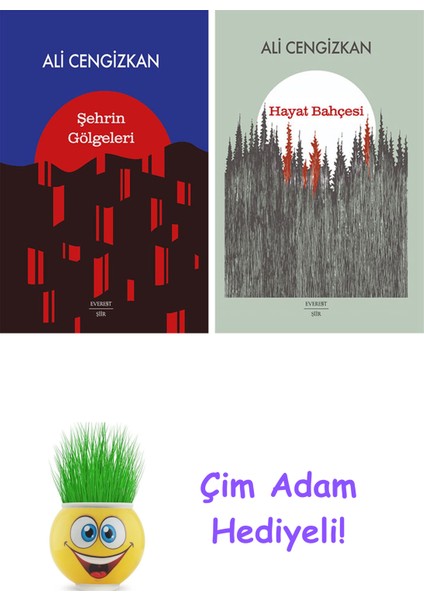 Ali Cengizkan 2 Kitap Seti + Çim Adam Hediye
