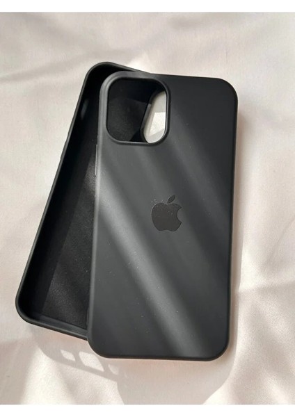 Iphone 13 Pro Logolu Içi Kadife Lansman Kılıf