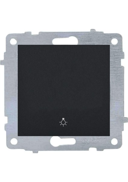 Grano Metalik Siyah Light Anahtar