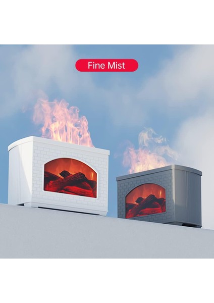 Şömine Hava Nemlendirici Aromatik Oda Kokusu 270 ml Difüzörü Buhar Makinası