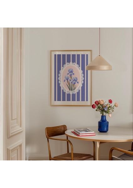 Mor Süsen Çiçekleri: Büyükannemin Botanik Duvar Sanatı (, / Dosya) fiyatları