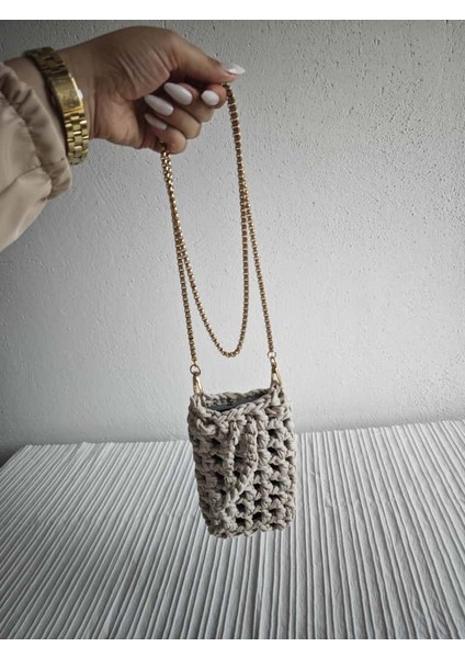 🧶 El Yapımı Penye Ip Telefon Çantası – 12 Renk Seçeneği ile Tarzınızı Yansıtın! modelleri