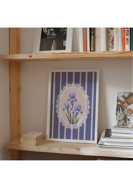 Mor Süsen Çiçekleri: Büyükannemin Botanik Duvar Sanatı (, / Dosya) fırsatları