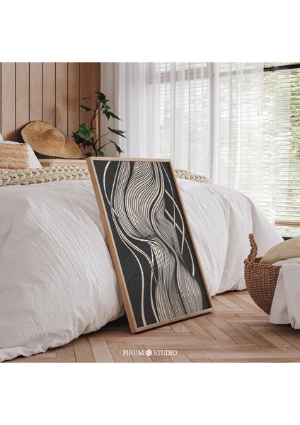 Modern Soyut Akan Çizgiler Sanatı fiyatları