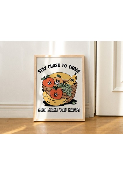 Retro Meyve Poster, El Yapımı Duvar Dekoru, Mutfak Duvar Sanatı, Orta Yüzyıl Poster