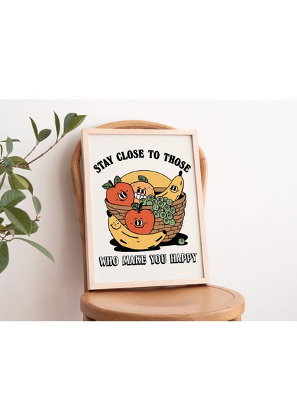 Retro Meyve Poster, El Yapımı Duvar Dekoru, Mutfak Duvar Sanatı, Orta Yüzyıl Poster fiyatları