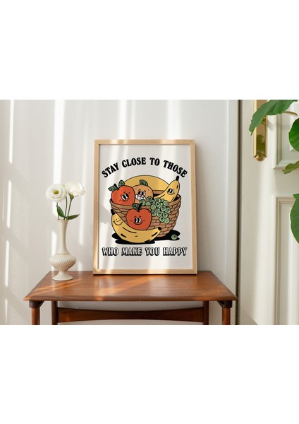 Retro Meyve Poster, El Yapımı Duvar Dekoru, Mutfak Duvar Sanatı, Orta Yüzyıl Poster indirimleri