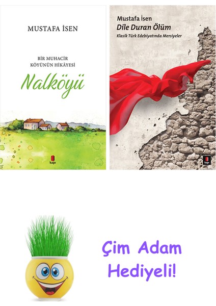 Mustafa Isen 2 Kitap Seti + Çim Adam Hediye