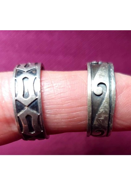 Erkek 2li 925 Ayar Gümüş Yüzük fiyatları