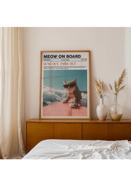 Sörf Yapan Kedi Gazetesi: Trend Sahil Duvar Sanatı ( & )