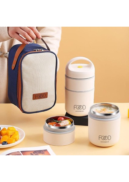Çift Katmanlı Vakumlu Yemek Termosu fırsatları