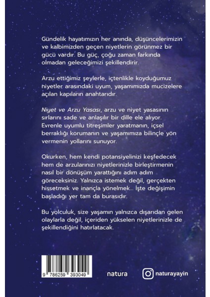 Niyet ve Arzu Yasası fiyatları