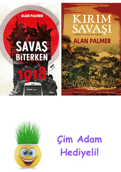 Alan Palmer 2 Kitap Seti + Çim Adam Hediye