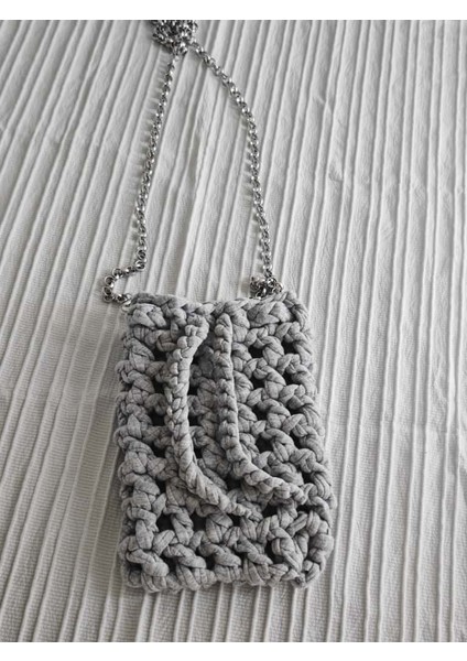 🧶 El Yapımı Penye Ip Telefon Çantası – 12 Renk Seçeneği ile Tarzınızı Yansıtın! modelleri