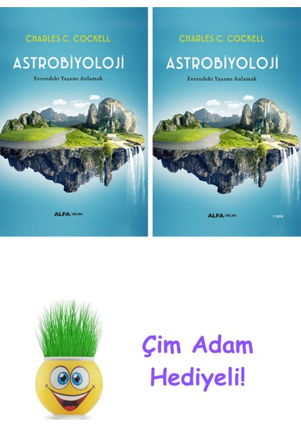 Charles C. Cockell 2 Kitap Seti + Çim Adam Hediye