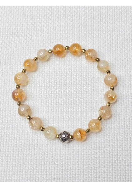 Sitrin Doğal Taş Bileklik
